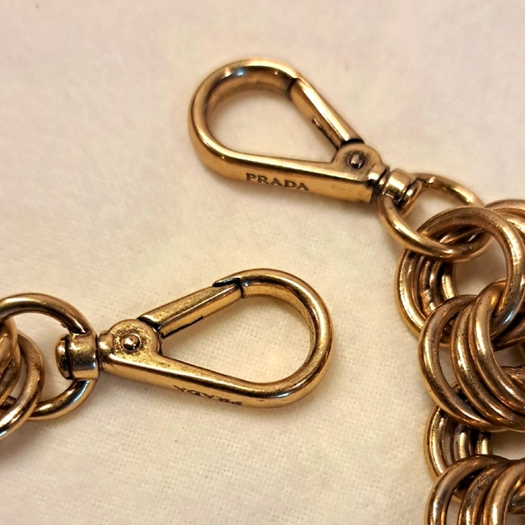 Prada Gold-Tone Chain Bag Chain - Picture 6 of 9